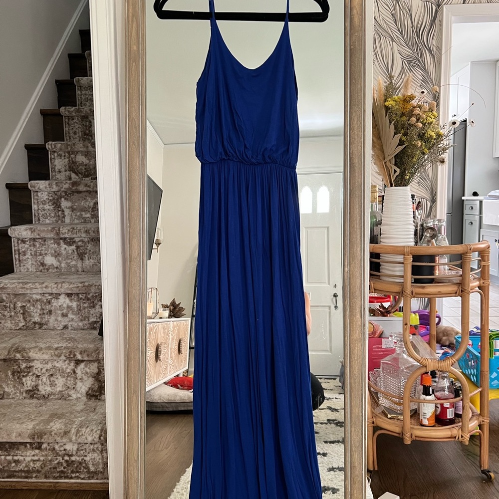 Royal Blue Lush Maxi Dress
